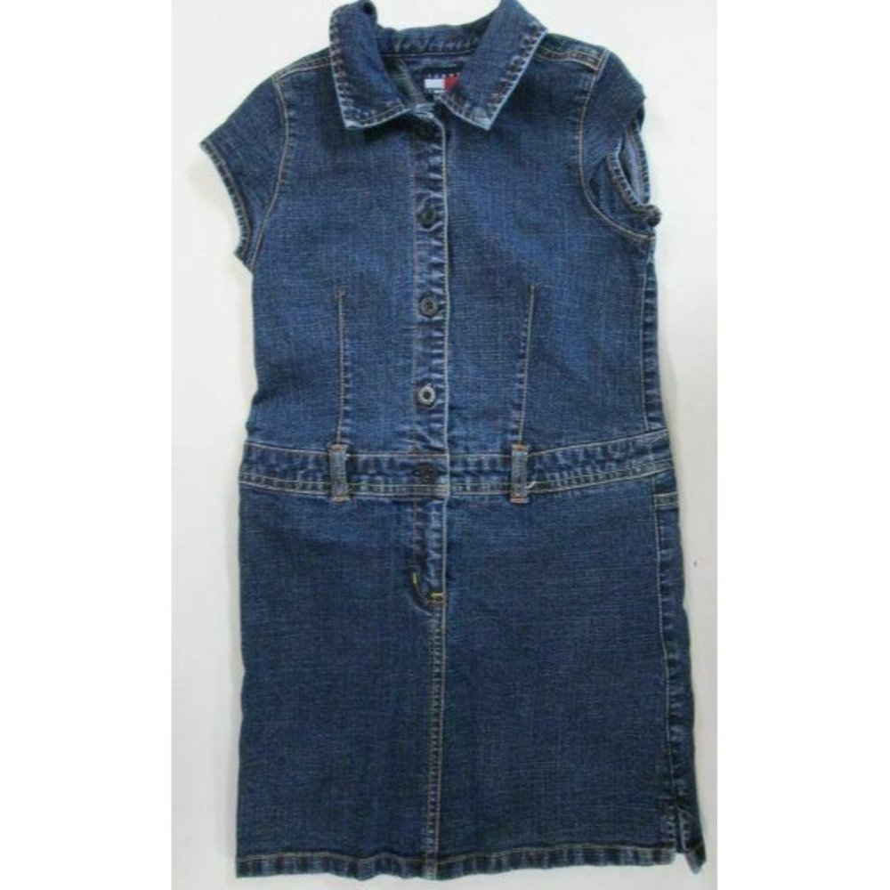 Tommy Hilfiger short sleeve denim dress SIZE 6X